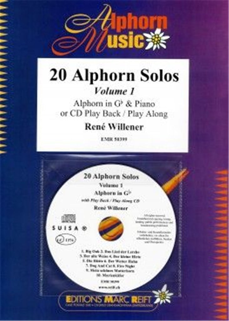20 Alphorns Solos Volume 1